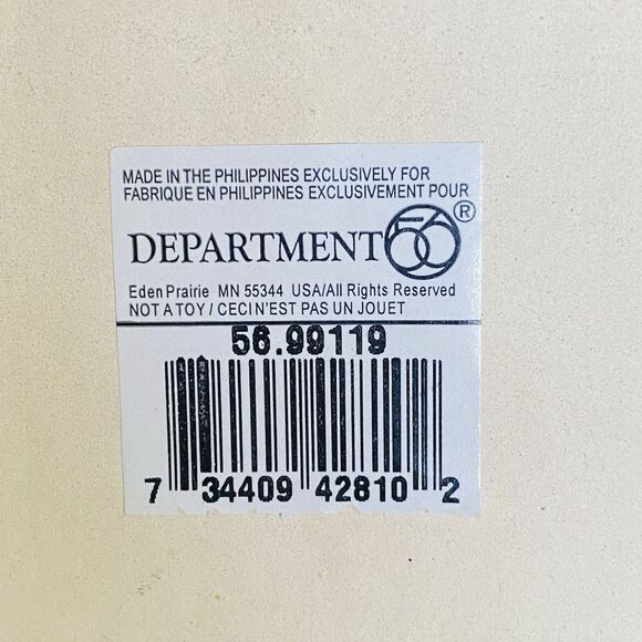 NEW Department 56 Santy’s Been Ornament 5”Rare Holiday Christmas - Picture 12 of 12